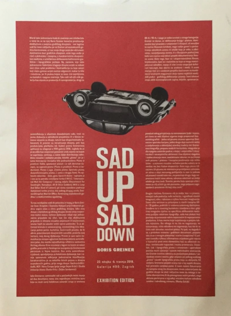 BORIS GREINER : SAD UP SAD DOWN