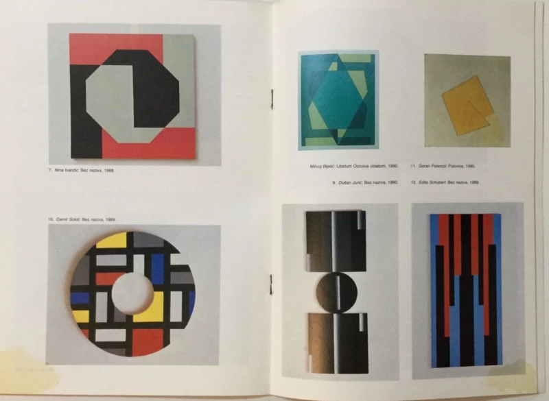 GEOMETRIJE KATALOG IZLOŽBE 1990.