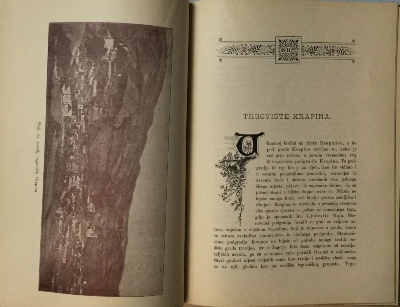STJEPAN ORTNER : POVJEST GRADINE I TRGOVIŠTA KRAPINE