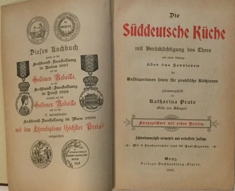 KATHARINA PRATO : DIE SÜDDEUTSCHE KÜCHE