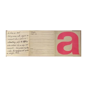 Dimitrije Bašičević Mangelos : Edicija "a" broj 6, 1964., oprema : Ivan Picelj