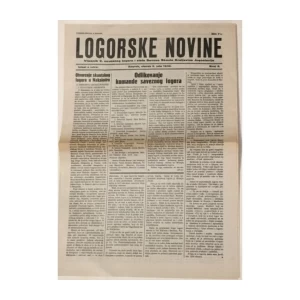 Logorske novine : broj: 1, 2 i 3, 1932.