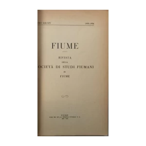 RAPPORTO GENERALE PEL QUADRIENNIO 1854-1857 DELLA CAMERA DI COMMERCIO E D' INDUSTRIA IN FIUME