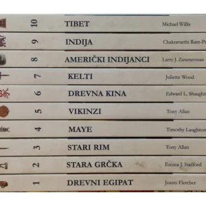 VELIKE CIVILIZACIJE : ŽIVOT, MIT, UMJETNOST : KOMPLET 1-10