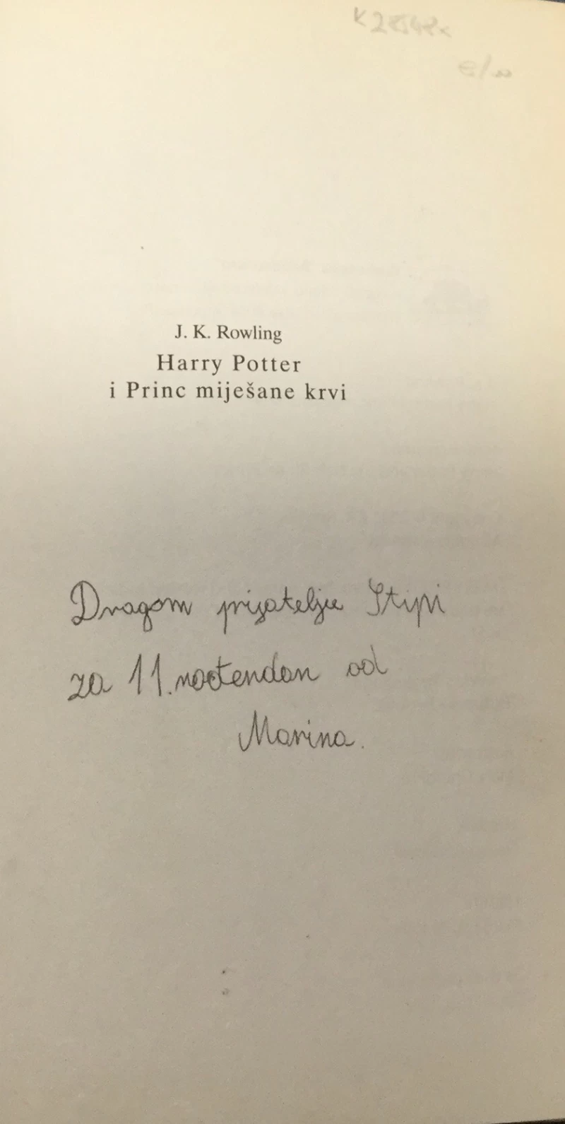 ROWLING J.K. : HARRY POTTER I PRINC MIJEŠANE KRVI