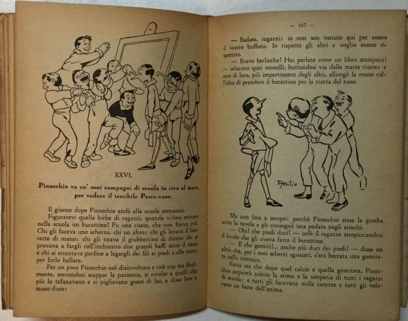 COLLODI C. : LE AVVENTURE DI PINOCCHIO