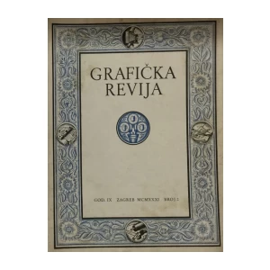 GRAFIČKA REVIJA - MART, APRIL 1931.