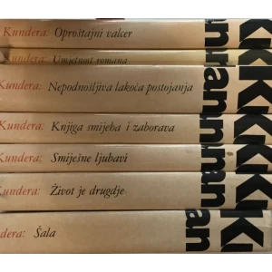 MILAN KUNDERA : SABRANA DJELA I-VII