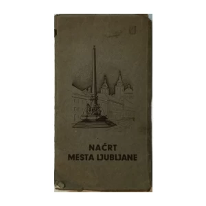 NAČRT MESTA LJUBLJANE 1942. V. KREMŽAR