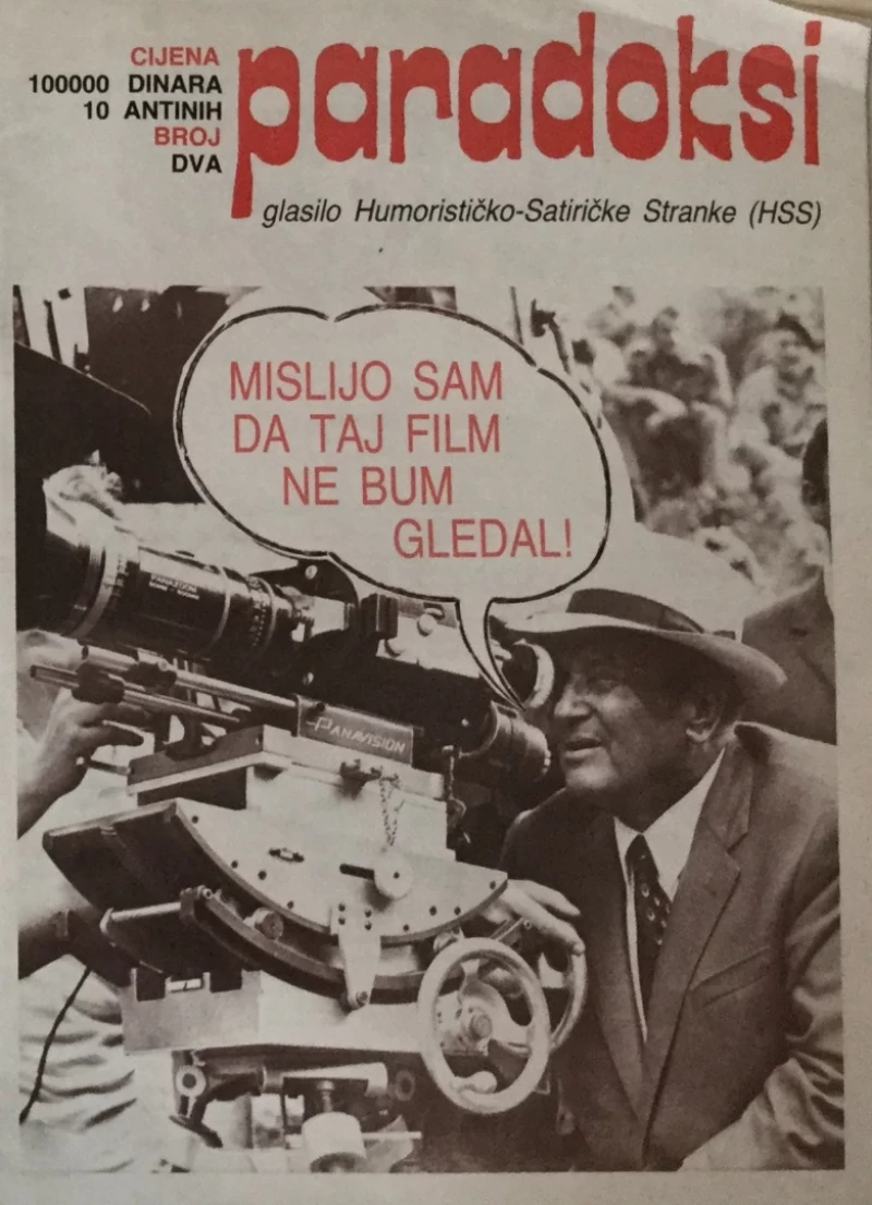 PARADOKSI (glasilo Humorističko-Satiričke Stranke HSS)