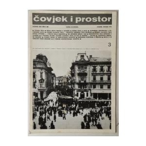 ČASOPIS ČOVJEK I PROSTOR, ARHITEKTURA, BROJ 3 GODINA 1977.