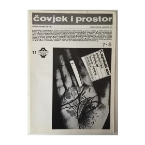 ČASOPIS ČOVJEK I PROSTOR, ARHITEKTURA, BROJ 7-8 GODINA 1976.