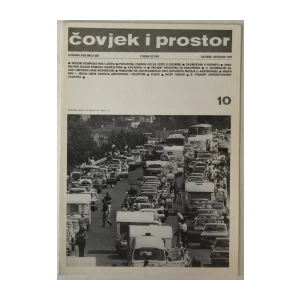 ČASOPIS ČOVJEK I PROSTOR, ARHITEKTURA, BROJ 10 GODINA 1976.