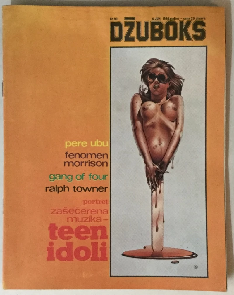 DŽUBOKS GLAZBENI ČASOPIS Br.90/1980