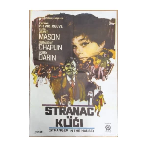 STRANAC U KUĆI (STRANGER IN THE HOUSE) STARI PLAKAT