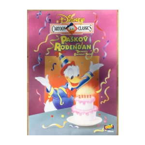 DISNEY CARTOON CLASSICS : PAŠKOV ROĐENDAN (DONALD'S BIRTHDAY BASH) STARI PLAKAT
