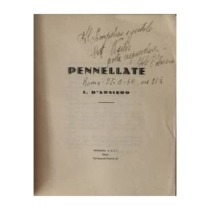 PENNELLATE I. D'ARSIERO : SIGNATURE 