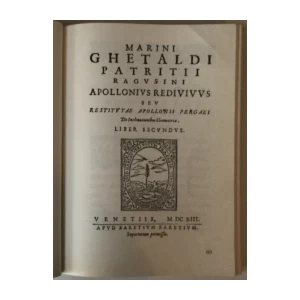 MARINI GHETALDI OPERA OMNIA (MARIN GETALDIĆ: SABRANA DJELA), UREDIO ŽARKO DADIĆ