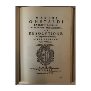 MARINI GHETALDI OPERA OMNIA (MARIN GETALDIĆ: SABRANA DJELA), UREDIO ŽARKO DADIĆ