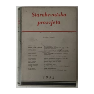 STAROHRVATSKA PROSVJETA, III. SERIJA, SVEZAK 2