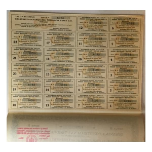 DIONICA BOSANSKE INDUSTRIJALNE I TRGOVAČKE BANKE, BEOGRAD, SERIJA B BROJ 0098, VRIJEDNOST 500 DINARA, 1934. GOD.
