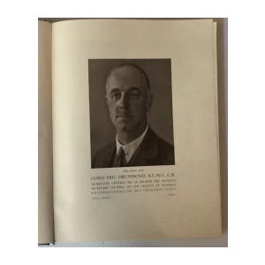 DIX ANS, SOCIETE DES NATIONES/TEN YEARS, LEAGUE OF NATIONS/ZEHN JAHRE, VOELKERBUND