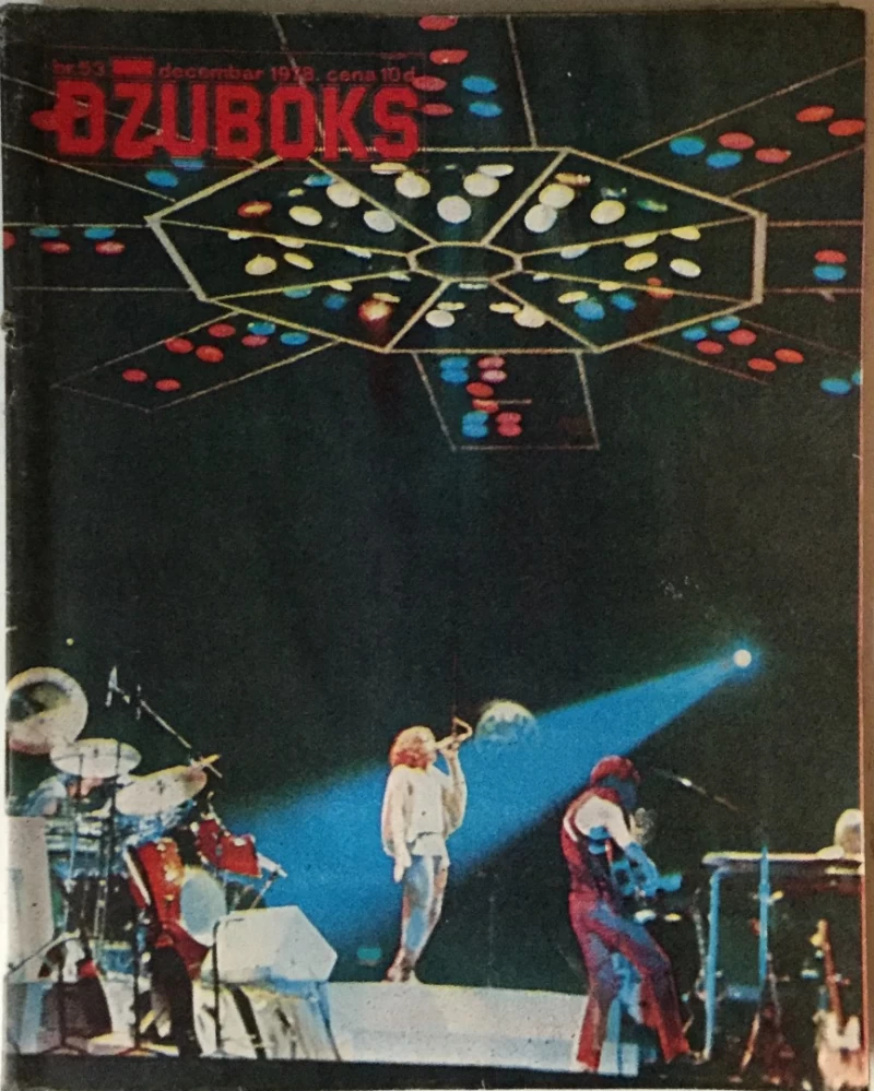 DŽUBOKS GLAZBENI ČASOPIS Br.53/1978
