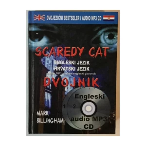 MARK BILLINGHAM: SCAREDY CAT/DVOJNIK (DVOJEZIČNI BESTSELER I AUDIO MP3 DVA CD-A)
