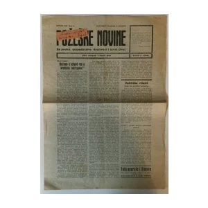 POŽEŠKE NOVINE GOD. XIII. (1936.) BR. 24, TJEDNIK
