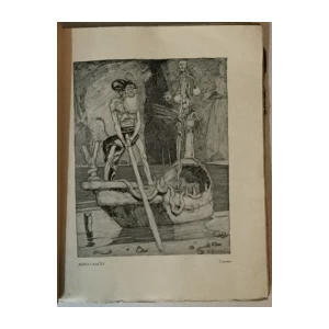 DANTE, RACCOLTA DI STUDI A CURA DI ALOJZIJ RES, PER IL SECENTENARIO DELLA MORTE DI DANTE 1321.-1921., LE ILLUSTRAZIONI DEL MIRKO RAČKI