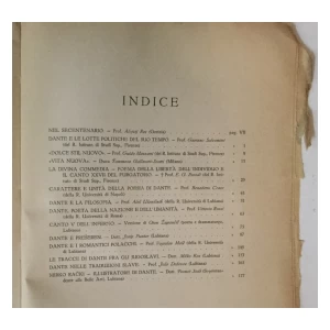 DANTE, RACCOLTA DI STUDI A CURA DI ALOJZIJ RES, PER IL SECENTENARIO DELLA MORTE DI DANTE 1321.-1921., LE ILLUSTRAZIONI DEL MIRKO RAČKI