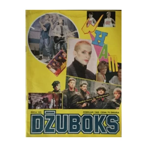 DŽUBOKS GLAZBENI ČASOPIS Br.185/1985