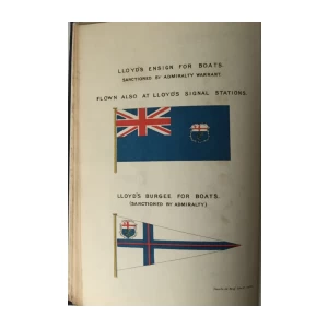 LLOYD'S CALENDAR 1931. (WITH THE COMPLIMENTS OF BANAZ &amp; RUSKO, DUBROVNIK-GRUŽ-SPLIT-ZAGREB)