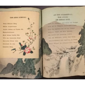 DICHTERGRÜSSE AUS DEM OSTEN, JAPANISCHE DICHTUNGEN, ÜBERTRAGEN VON KARL FLORENZ IN TOKYO