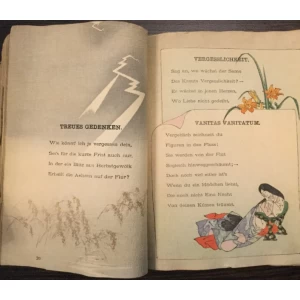 DICHTERGRÜSSE AUS DEM OSTEN, JAPANISCHE DICHTUNGEN, ÜBERTRAGEN VON KARL FLORENZ IN TOKYO