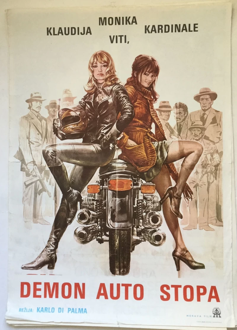 DEMON AUTO STOPA, CARLO DI PALMA, MONICA VITTI, CLAUDIA CARDINALE