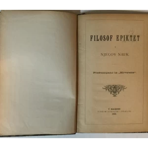 FILOSOF EPIKTET I NJEGOV NAUK