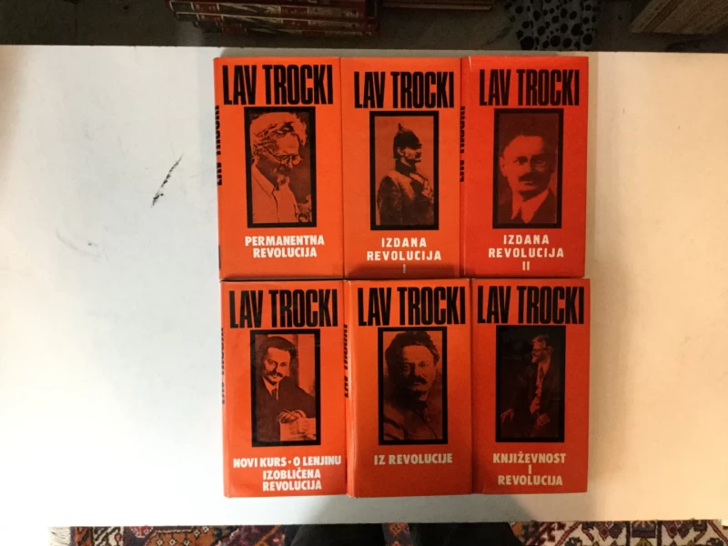LAV TROCKI: IZBOR IZ DJELA I-VI (NOVI KURS, O LENJINU, IZOBLIČENA REVOLUCIJA, IZ REVOLUCIJE, KNJIŽEVNOST I REVOLUCIJA, IZDANA REVOLUCIJA I-II, PERMANENTNA REVOLUCIJA)