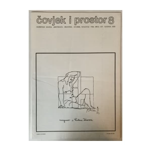 ČASOPIS ČOVJEK I PROSTOR, ARHITEKTURA, BROJ 8 GODINA 1984.