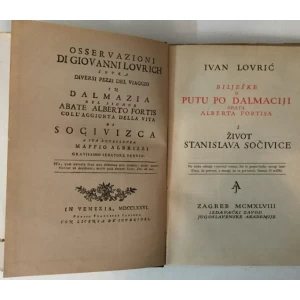 IVAN LOVRIĆ: BILJEŠKE O PUTU PO DALMACIJI OPATA ALBERTA FORTISA I ŽIVOT STANISLAVA SOČIVICE