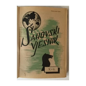 ŠAHOVSKI VJESNIK, GOD. V (1951.) BR 1-12