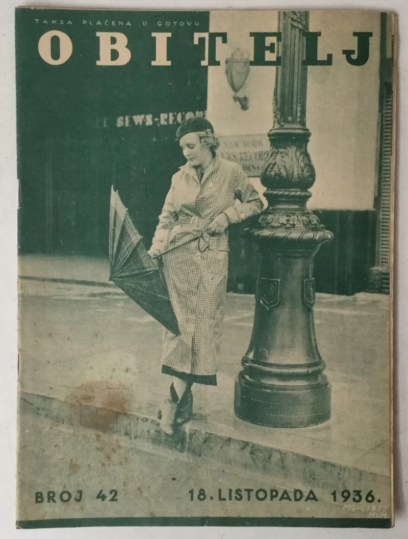 Ilustrovani tjednik Obitelj, god. 1936. br. 42