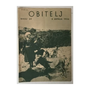 Ilustrovani tjednik Obitelj, god. 1936. br. 27