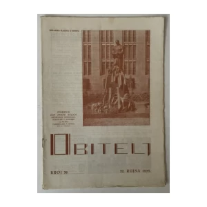 Ilustrovani tjednik Obitelj, god. 1935. br. 38