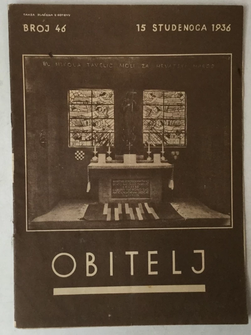 Ilustrovani tjednik Obitelj, god. 1936. br. 46