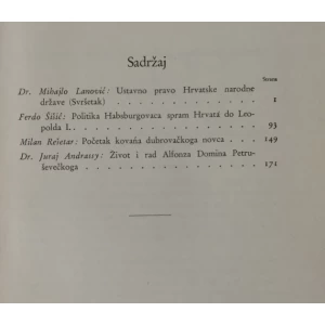 Rad Jugoslavenske akademije znanosti i umjetnosti, knjiga 266