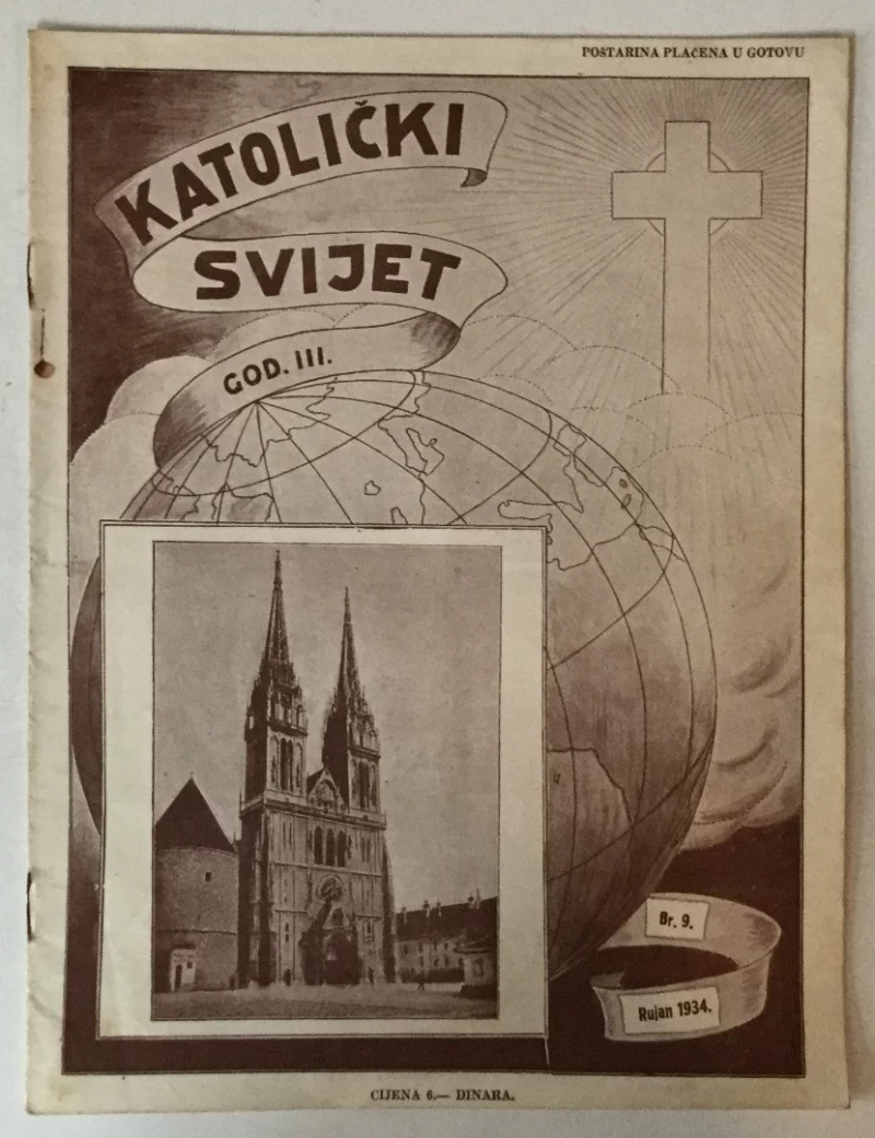 Katolički svijet godina 1934. broj 9