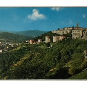 Labin: stara razglednica pogled na obronak