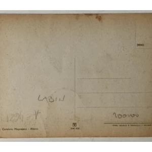 Labin: stara razglednica Albona Porta S. Fior 