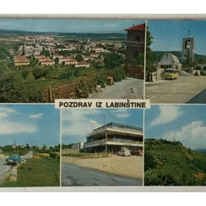 Labin: stara razglednica Pozdrav iz Labinštine